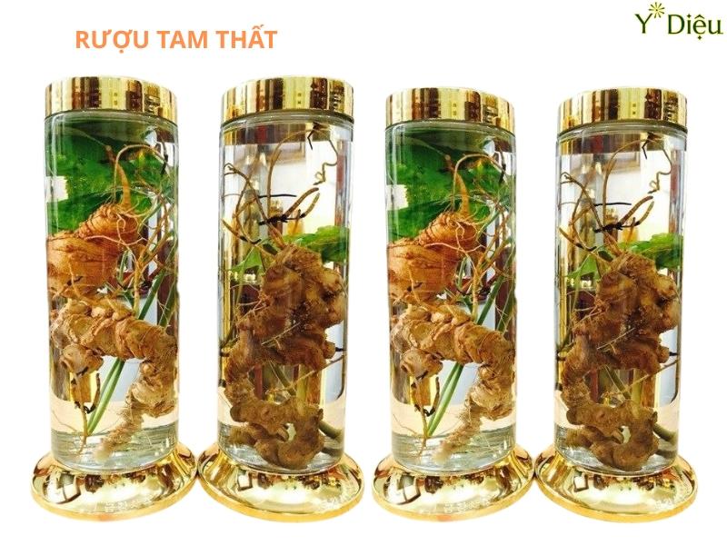 Rượu Tam Thất Giúp Lưu Thông Khí Huyết, Giả Đau Hiệu Quả